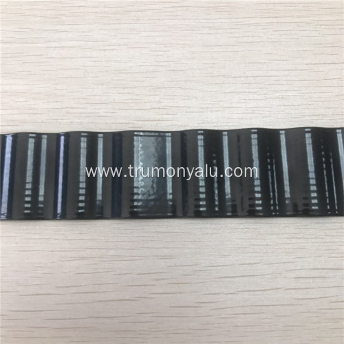 Black powder serpentuator tube for cylindrical battery cells